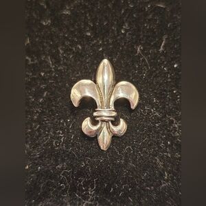 Mignon Faget Sterling Fleur-de-lis Pendant